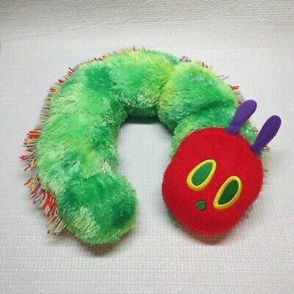The World of Eric Carle Travel Neck Support Pillow Very Hungry Caterpillar - Picture 1 of 8